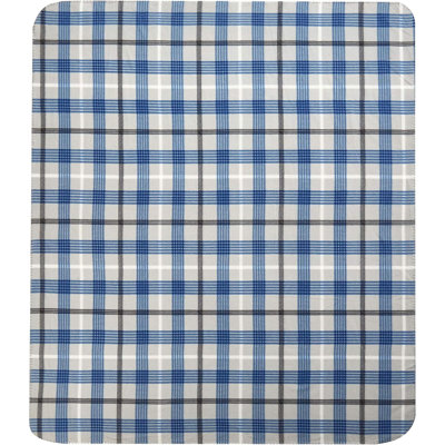 Pop Shop Plaid Fleece Throw