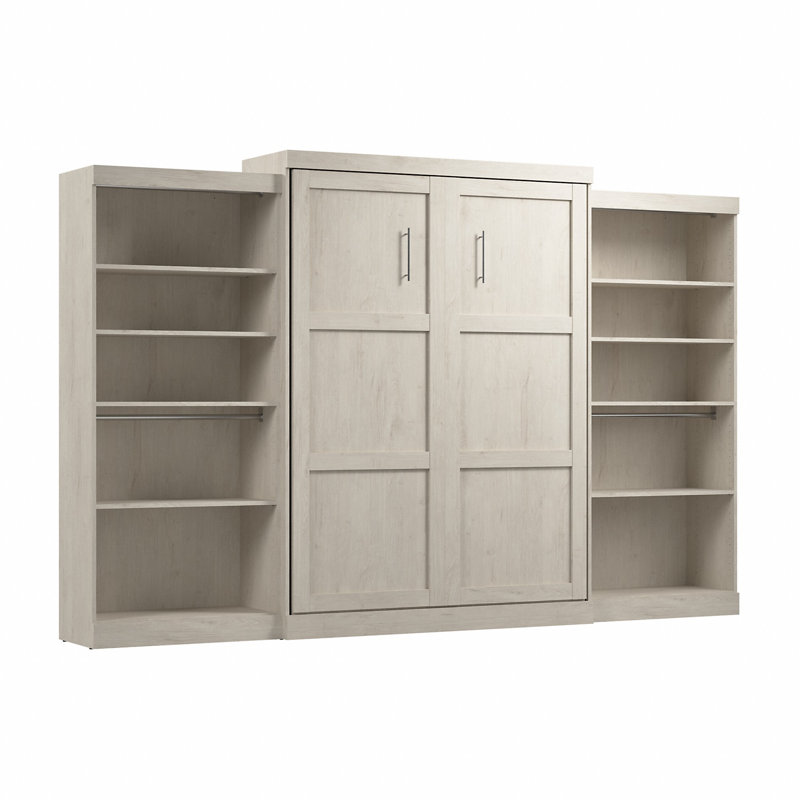 Lit escamotable Arlex, Grand, Linen White Oak