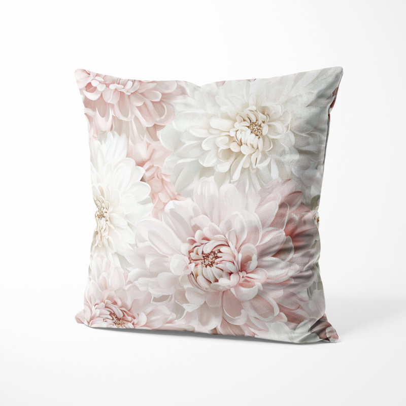 Coussin Floral, H 20 po x l 20 po