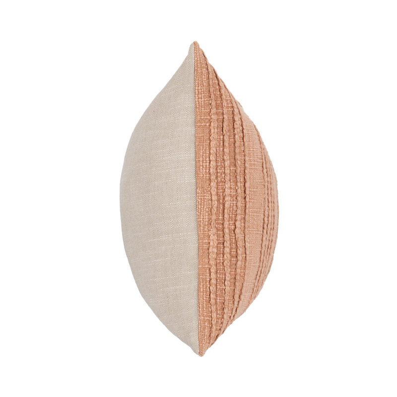 Gratitude Indoor/Outdoor Pillow Cover & Insert, Rectangle 14"H x 20"W, Terracotta