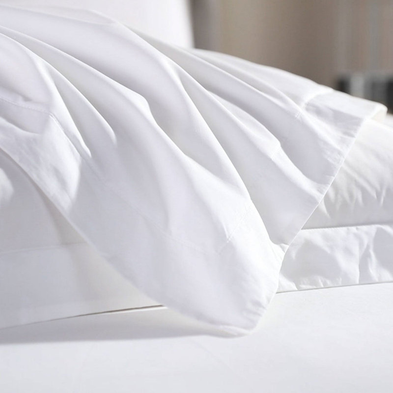 Ultra Percale Duvet Cover Set, Queen + 2 Standard Pillow Shams, White