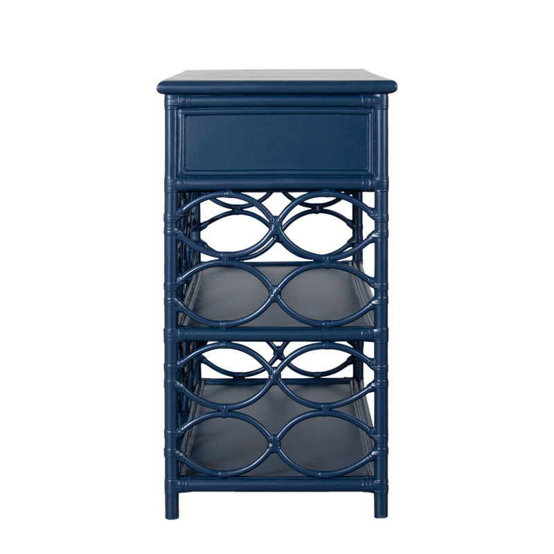 Manning End Table, Navy