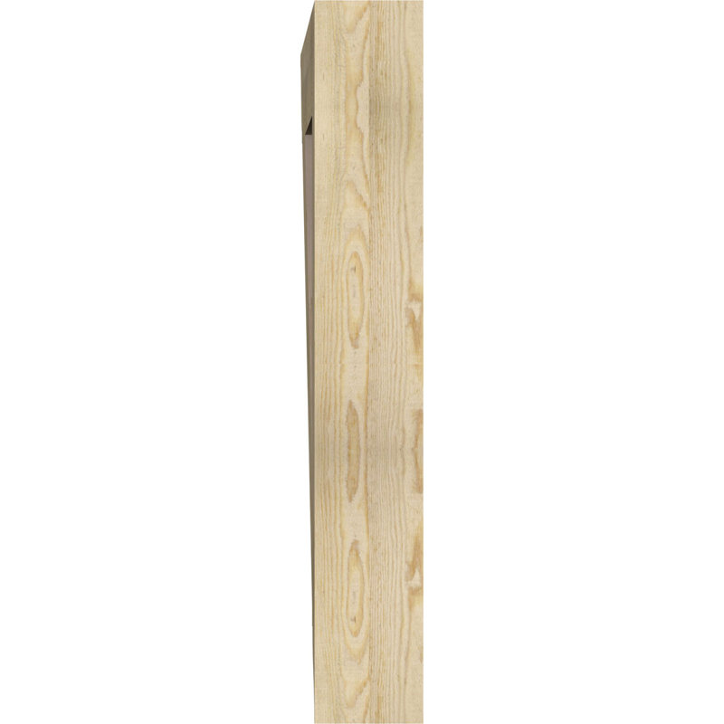 H 6 l x P, Sapin Douglas scié brut, L 6 po x P 40 po x H 40 po