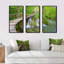 Cascades à Plitvice Lakes - Photographie de 3 pièces sur toile-445868578-445868605