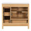 Meuble-lavabo en bois 36 po avec cadre en bois massif