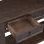 Console de hall d'entrée: et côté de rangement élégant avec tiroirs en bois massif-1961001450