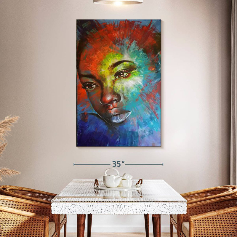 Leisha Sindiswa Saved, 51" H x 34" W