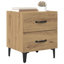Bed Cabinet 40 X 35 X 47.5 Cm Engineered Wood-1194422976