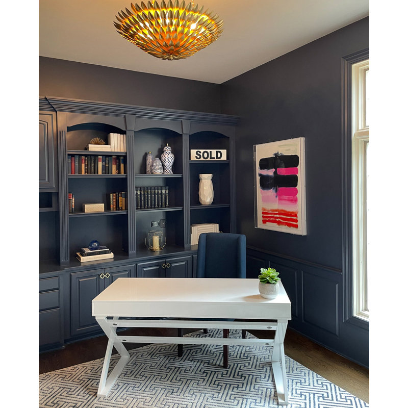 Love Shack By Kristi Kohut, Floater Frame, 40" H x 30" W x 1.25" D