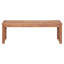 Banc de pique-nique en bois avec pattes de x
