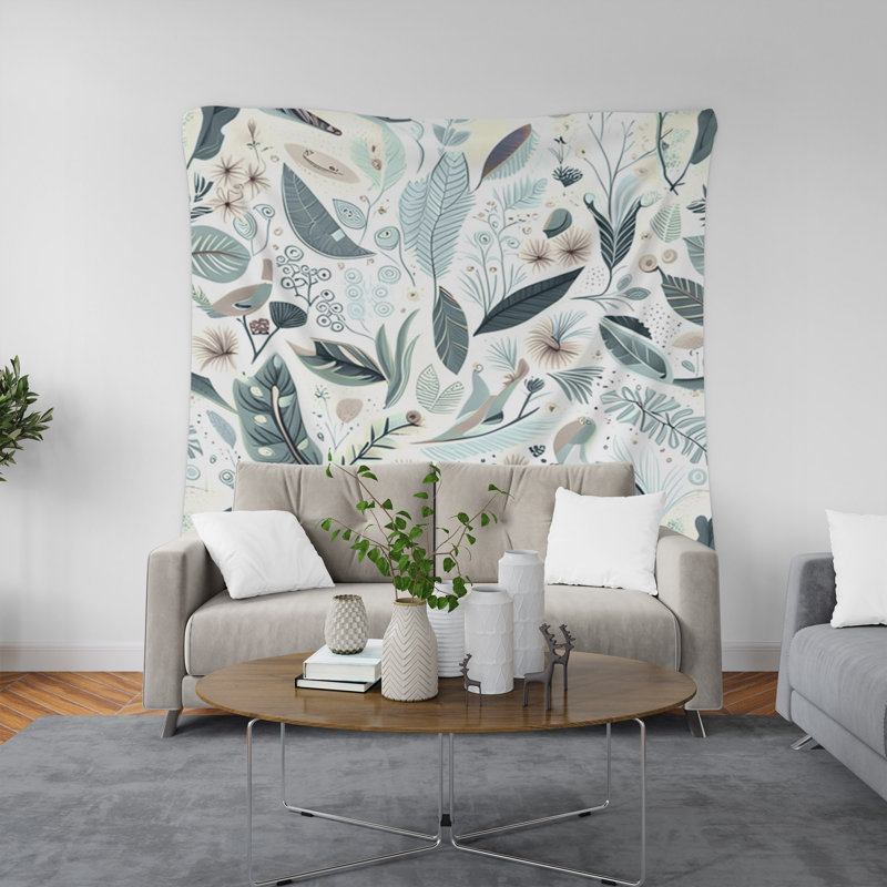 Tapisserie murale, H 60 po x l 51 po