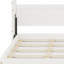 Lit escamotable classique avec 3 tiroirs, tablette de rangement et tringle pour garde-robe-783713824