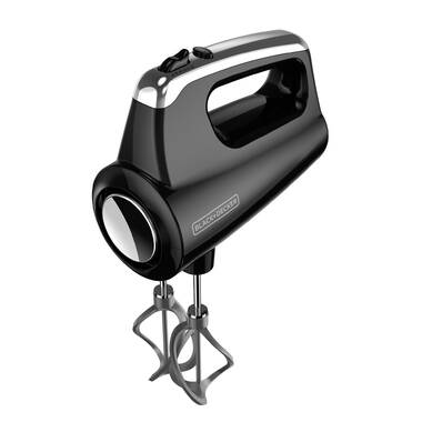 Black+Decker MX600 Helix Performance Premium 5-Speed Hand Mixer 5  Attachments