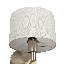 Lampe murale en nickel brossé Nebula