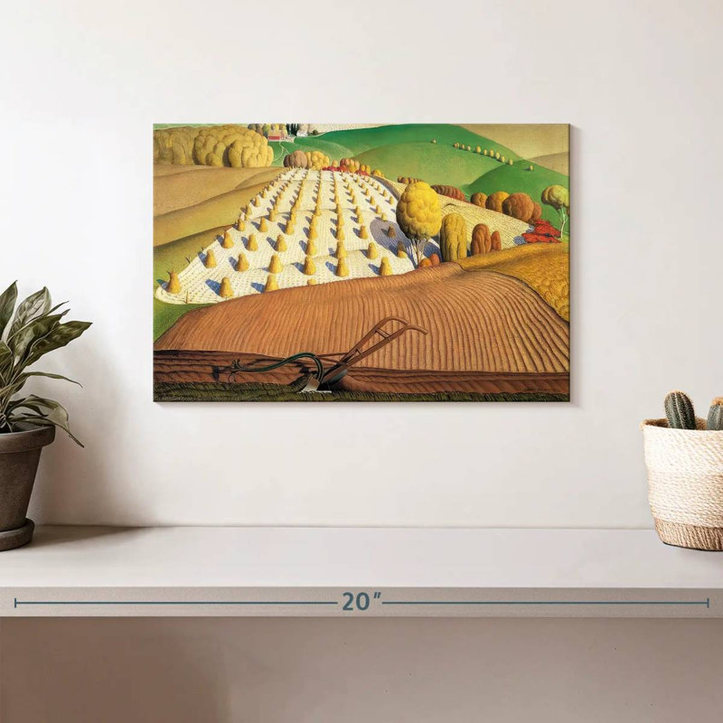 Alvord Fall Plowing, 8" H x 12" W