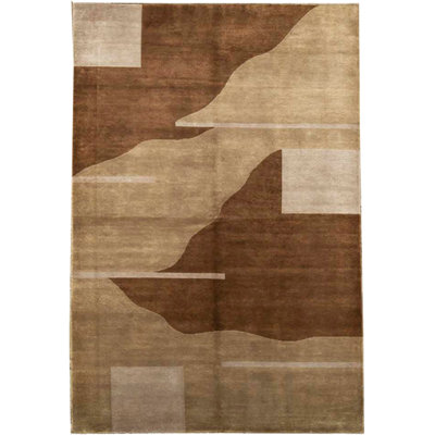 Himalayan Wool Abstract Indoor Rug