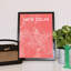 New Delhi City Map - Unframed Graphic Art Print on Paper-1745445163-1864118908