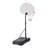 Winado Adjustable Height Metal Toddler Basketball Hoop
