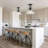 Abdrahman Glass Semi Flush Mount