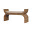 Boucle Upholstered Bench