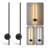 Betti Dimmable Aluminum LED Wall Sconce with 350 Degree Rotation-614366636-614366609