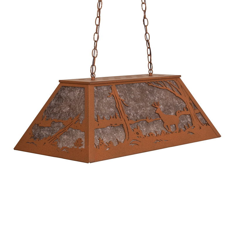 Deer At Lake 6 - Light Pendant