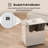 Hisense 50 Pint Lift-Up Dehumidifier in White