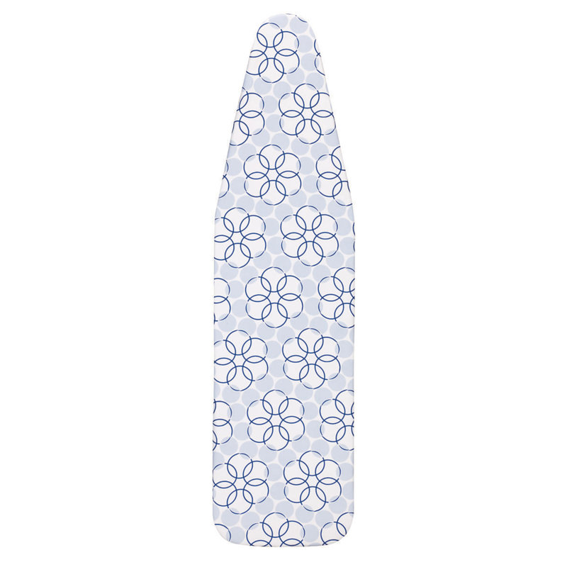 Housse et coussin de planche à repasser de luxe, motif d'anneaux magiques bleus, Anneaux bleus
