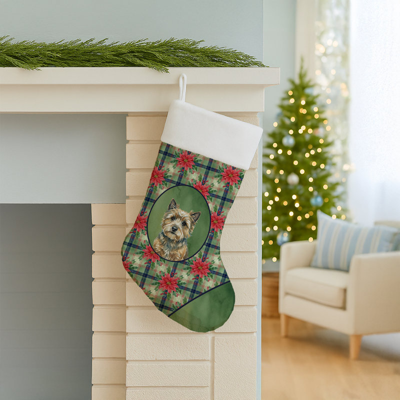 Chaussette de Noël Cairn Terrier