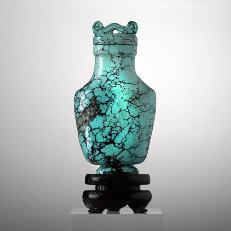 Tabatière turquoise