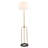 62'' Brass Tripod Floor Lamp