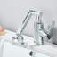 Robinet de lavabo de salle de bain chrome