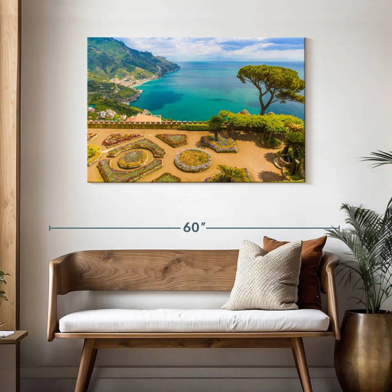 Gillard Perspectives Villa Rufolo, H 30 po x l 45 po