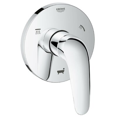 Eurostyle 3-Port Diverter Shower Faucet Trim with Metal Lever Handle -  GROHE, 19995003