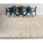 Tapis ivoire et chameau noué à la main de haute qualité
