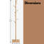 Sukhani Natural Wooden Coat Stand 8 Hooks Freestanding Hat Coat Rack Entryway Hallway Furniture