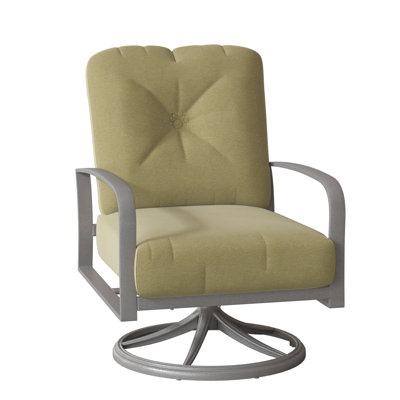 Chaise berçante en métal Fremont