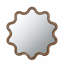 Miroir d'appoint en bois avec cadre unique