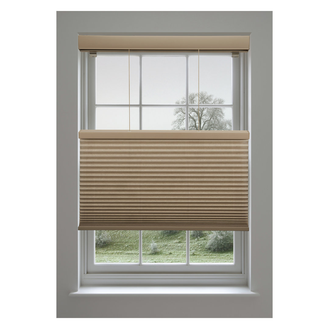 Linen Avenue Cordless Cellular Top Down Bottom Up Light Filtering Shade (Arrives 1/4" Narrower) Linen Avenue 