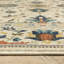 Tapis oriental en polypropylène tissé à la machine Korth en ivoire / orange / gris-695310842