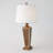 Regency Steel Standard Table Lamp
