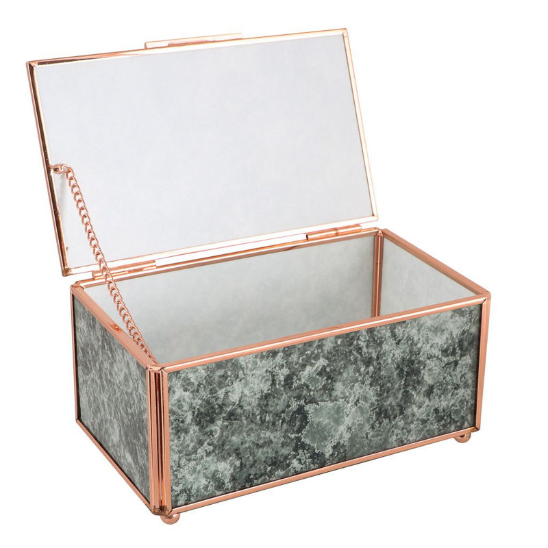 Metal Accessory Box + Mirror