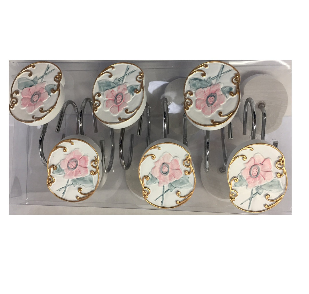 Madilyn Metal Shower Accessory (Set of 12) Winston Porter