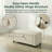 45.3" Ottoman Storage Benches, Bed Storage Bench With 30 Gallons Hidden Compartment & Side Pocket-1996025668