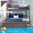 L-Shaped Twin Over Full Bunk Bed-1829320534