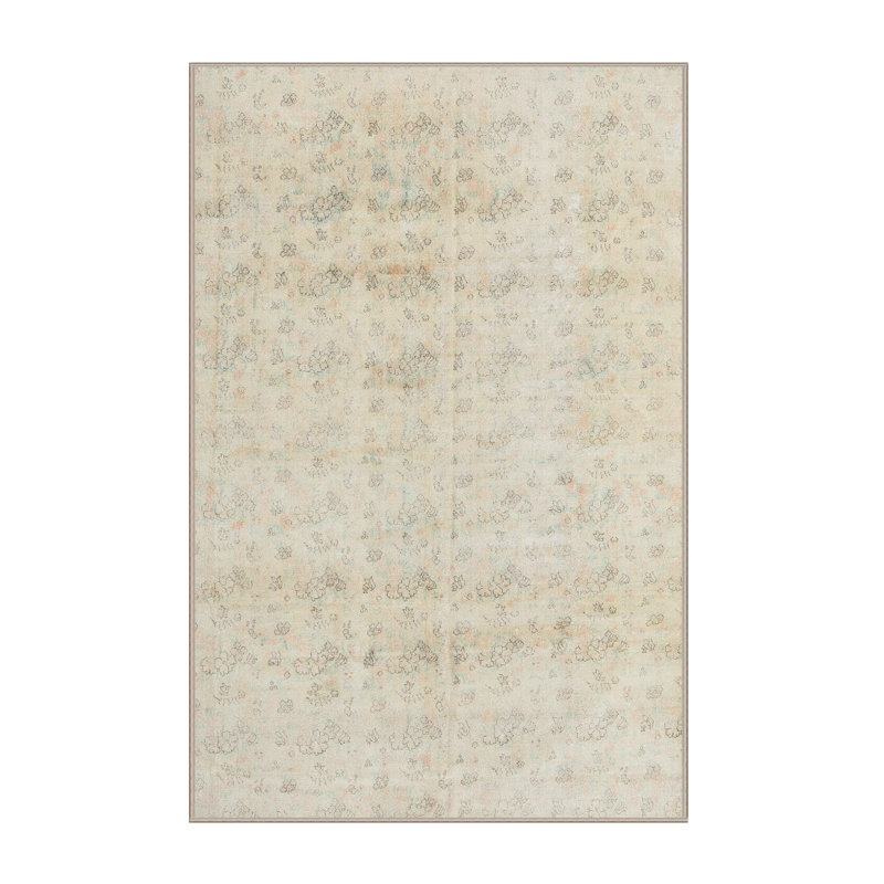 Floral Indoor Rug, Rectangle 8' x 10'