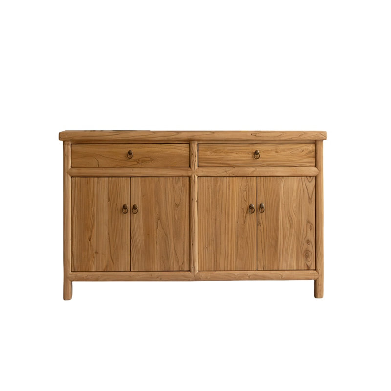 Jhordy Solid Wood Accent Cabinet
