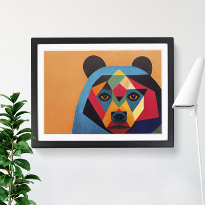 Abstract Bear Vol.2 - Framed Print