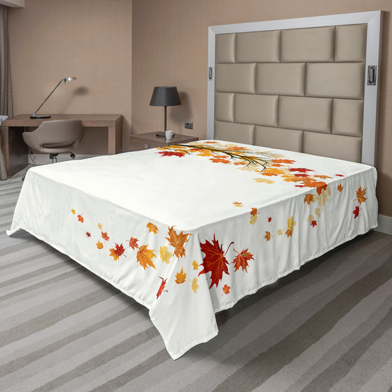 Drap-housse Ambesonne, Drap plat de taille double