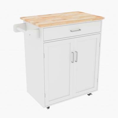 Kiamber Wood Kitchen Cart